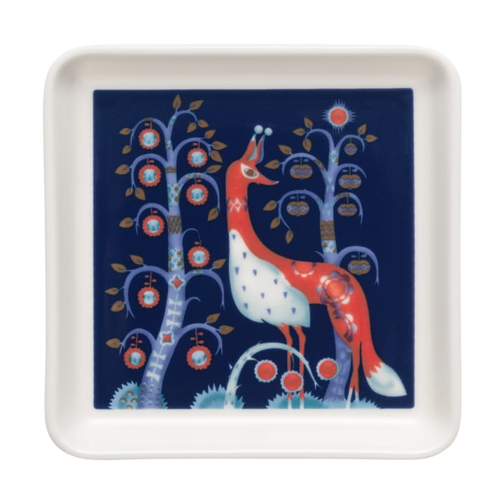 Taika plate 12x12 cm, Blue Iittala