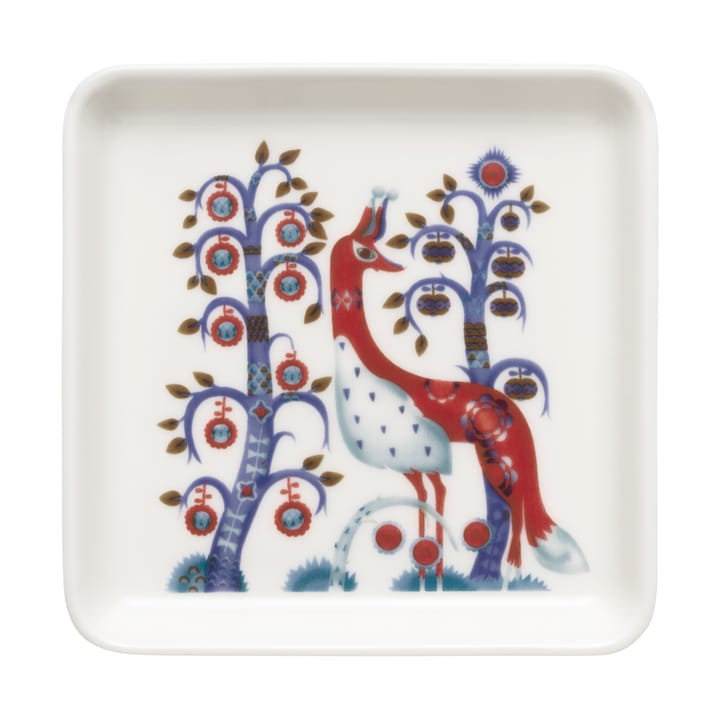 Taika plate 12x12 cm - White - Iittala