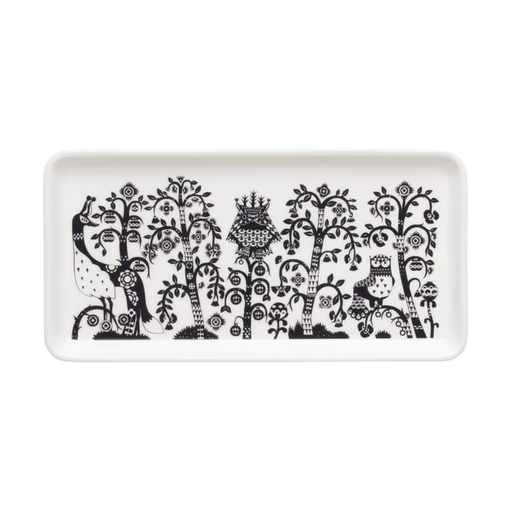 Taika plate 12x24 cm - Black - Iittala