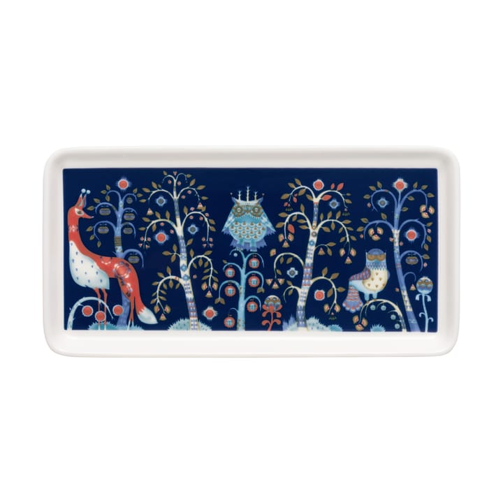 Taika plate 12x24 cm, Blue Iittala