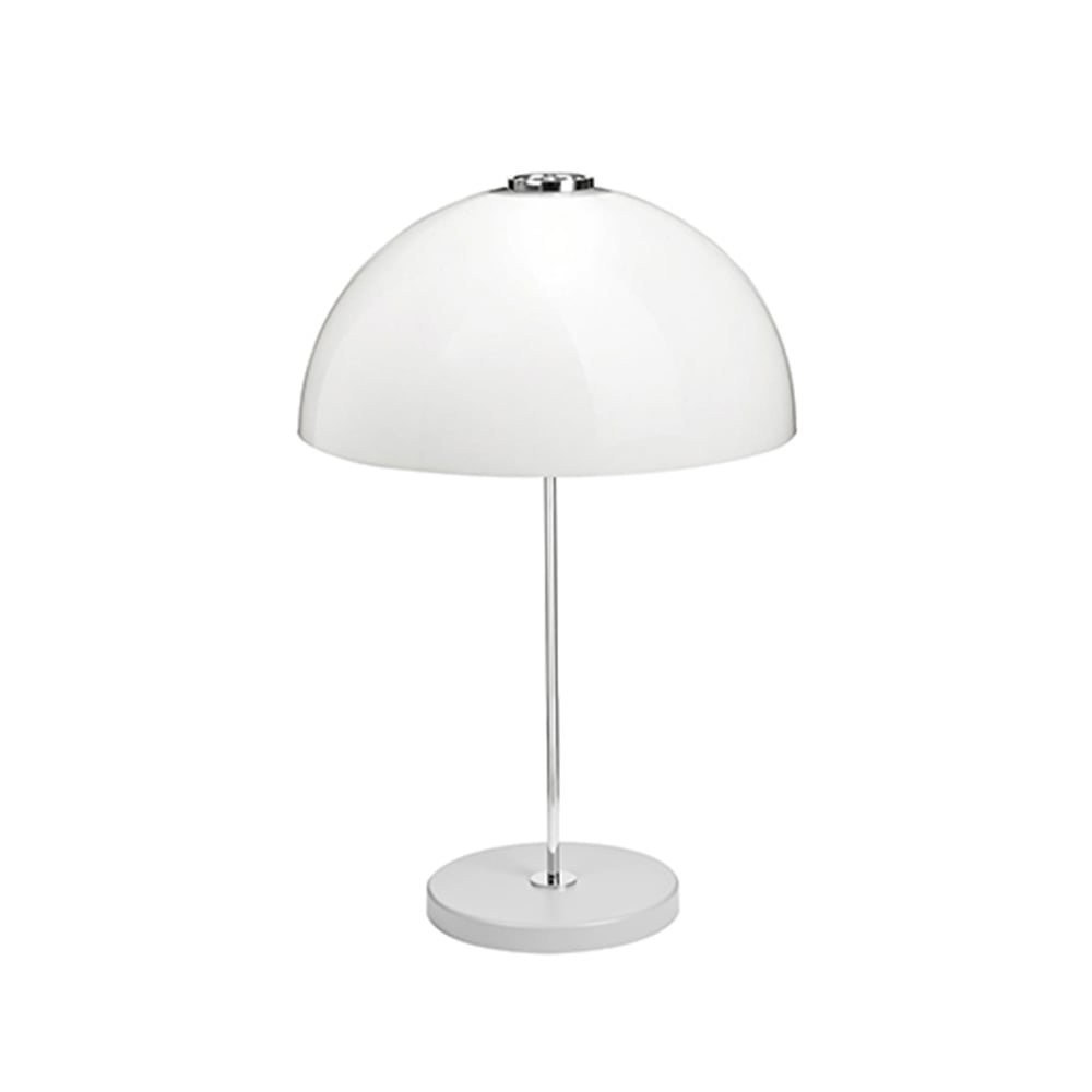 Innolux Kupoli table lamp Grey, metal details, white shade