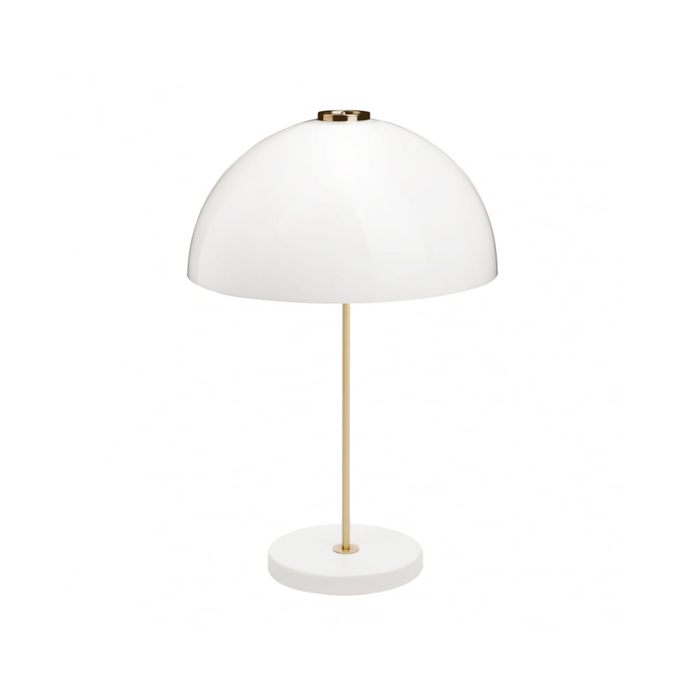 Innolux Kupoli table lamp White, brass details