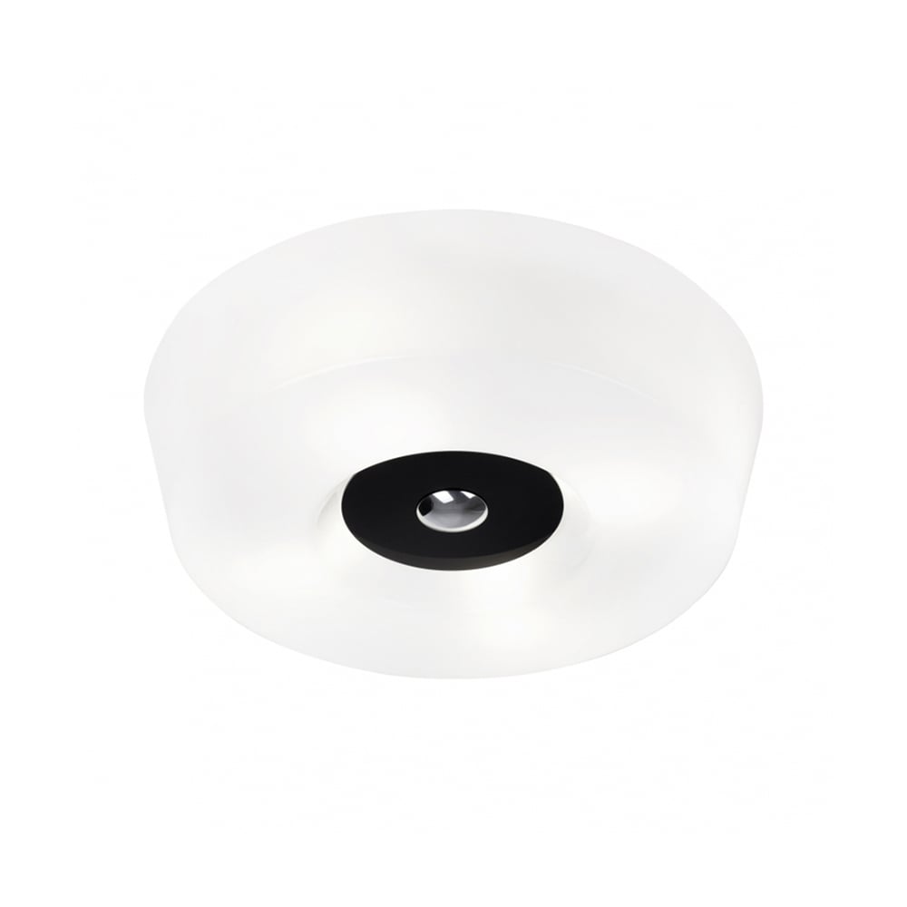 Innolux Yki 500 ceiling lamp White, black detail