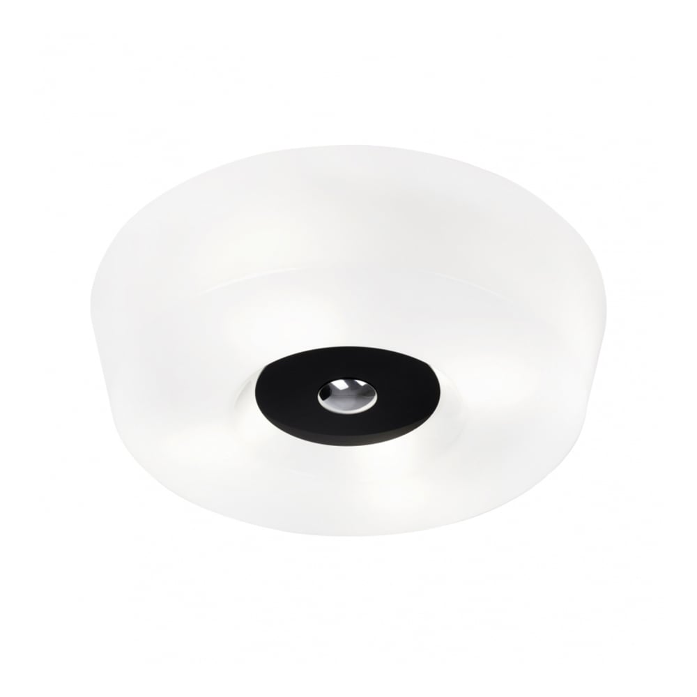 Innolux Yki 600 ceiling lamp White, black detail