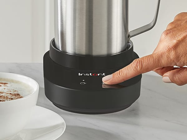 Instant Pot electric milk frother, Silver Instant Pot