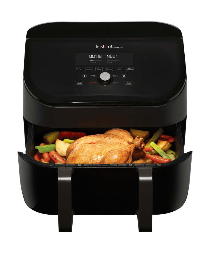 Instant Pot Vortex VersaZone dual air fryer 8.5 L, Black Instant Pot