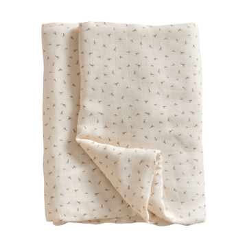 Poppy muslin blanket 120x120 cm - Poppy in Bloom - Jack o Juno