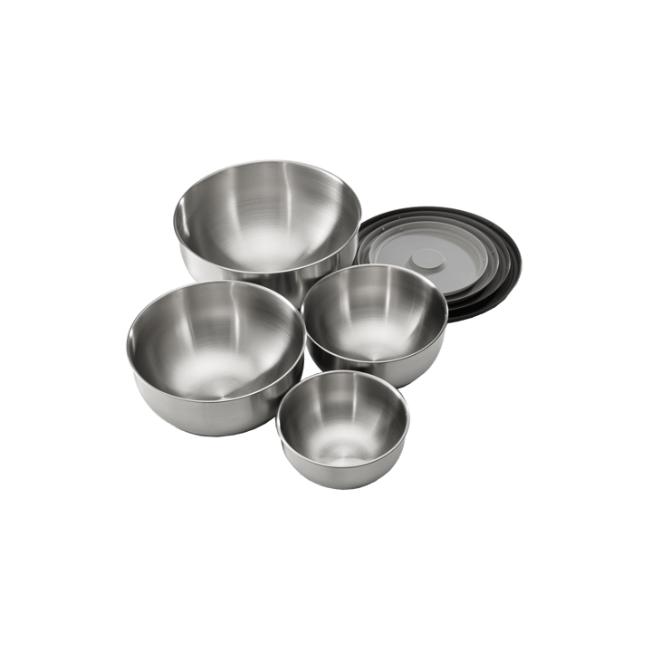 Nest Prep & Store Bowls 8 Pieces - Steel - Joseph Joseph