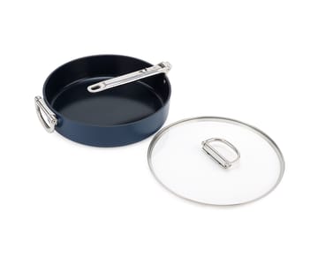 Space non-stick saucepan with lid Ø28 cm - Blue - Joseph Joseph