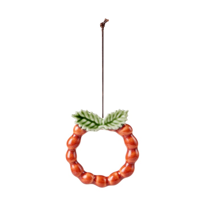 Christmas Tales wreath 7 cm - Red - Kähler