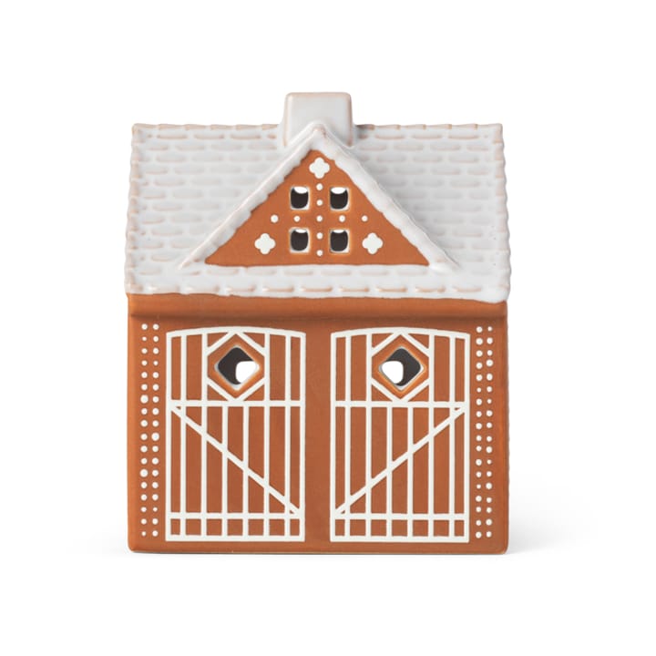 Gingerbread candle house - Christmas barn 11.5 cm - Kähler