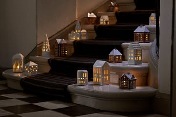 Gingerbread candle house - Christmas barn 11.5 cm - Kähler