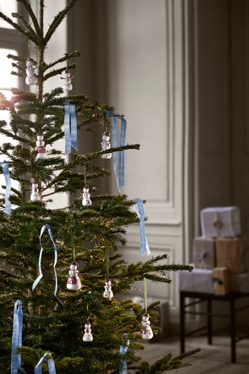 Hammershøi Christmas snowman hanging - White - Kähler