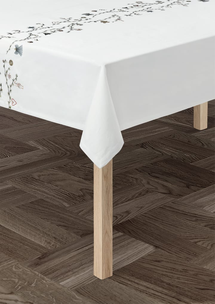 Hammershøi Christmas tablecloth 150x270 cm, White Kähler