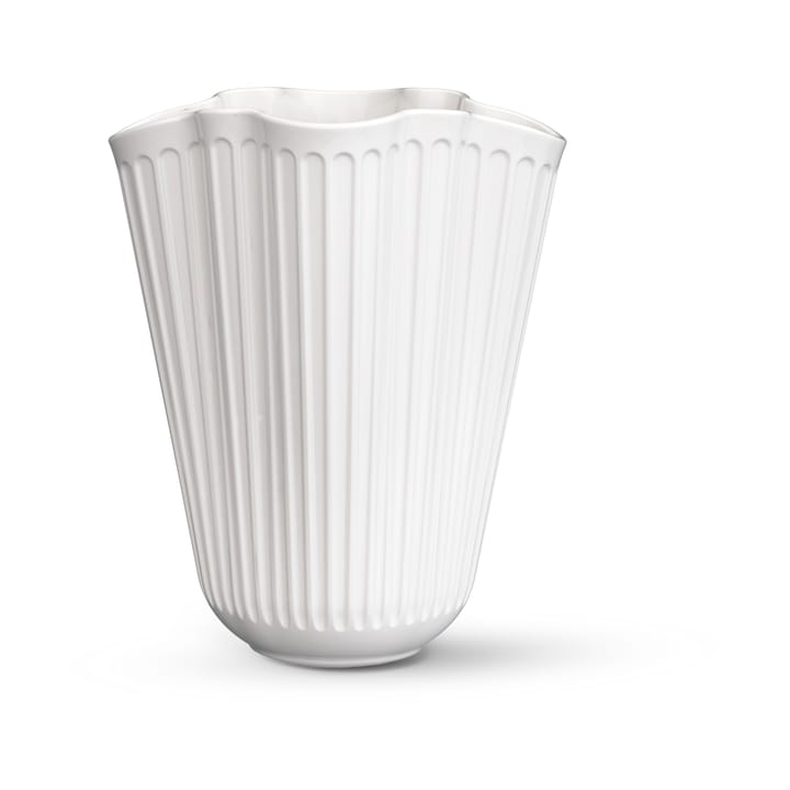 Hammershøi vase unfold 16.5 cm - White - Kähler