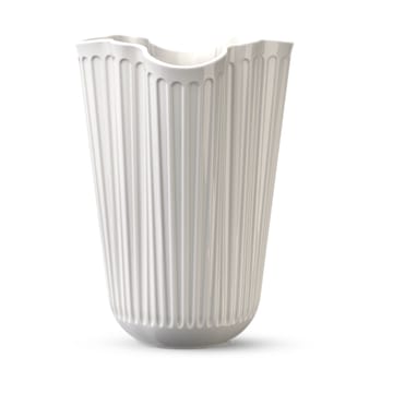 Hammershøi vase unfold 20.5 cm - White - Kähler