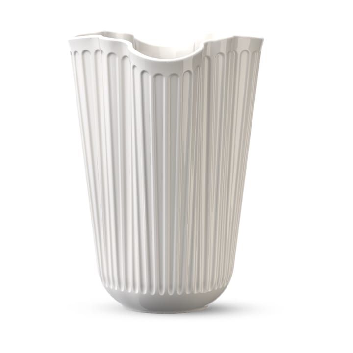 Hammershøi vase unfold 20.5 cm, White Kähler