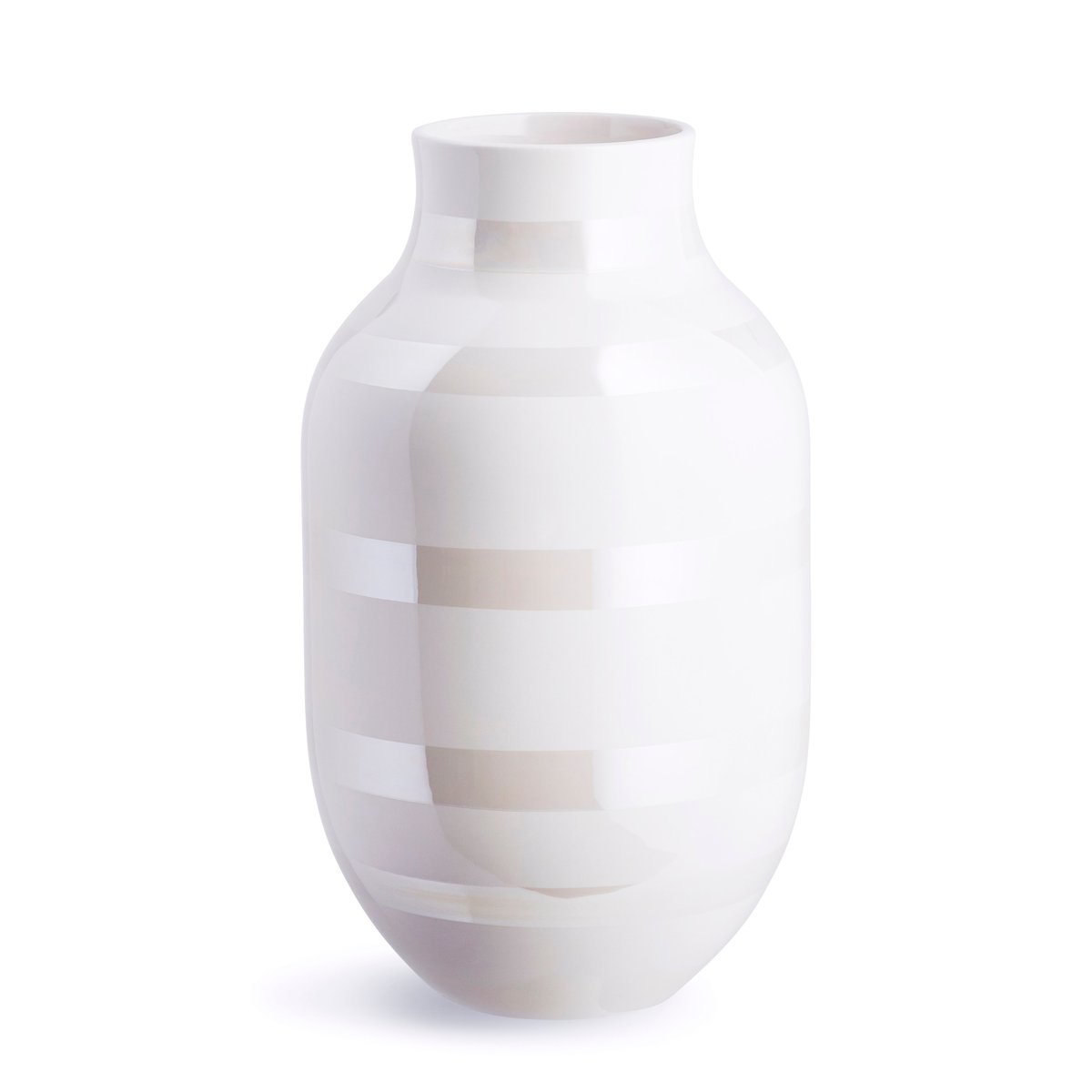 Kähler Omaggio vase pearl large | Scandinavian Design | Vases | White