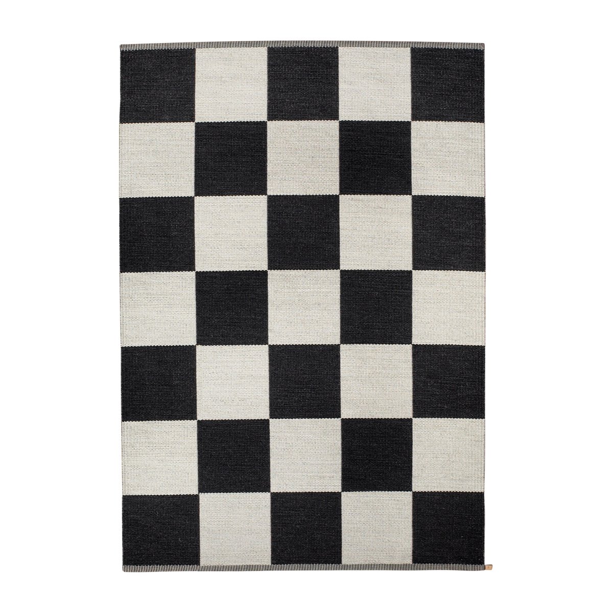 Kasthall Checkerboard Icon rug 165x240 cm Midnight black