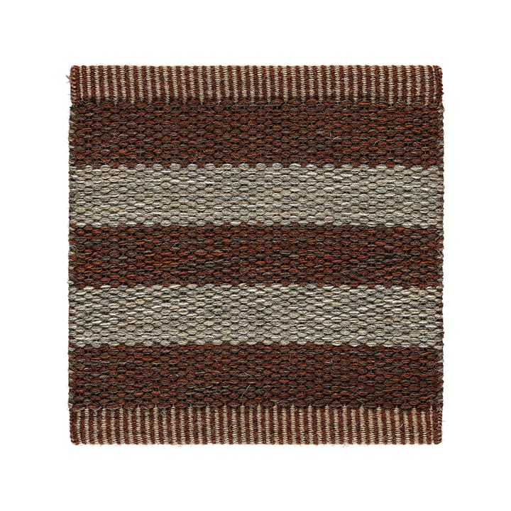 Narrow Stripe Icon hallway runner - Red clay 240x85 cm - Kasthall