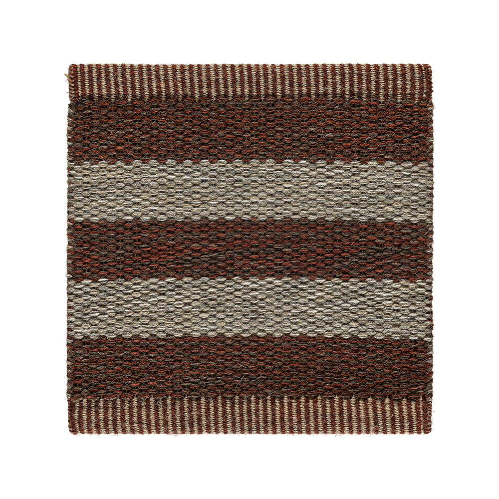 Kasthall Narrow Stripe Icon hallway runner Red clay 240x85 cm