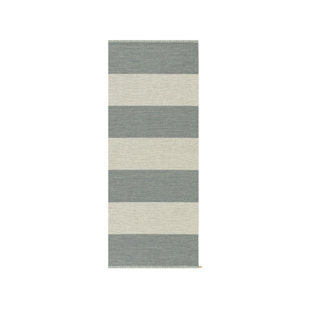 Kasthall Wide Stripe Icon hallway runner Polarized blue 200x85 cm