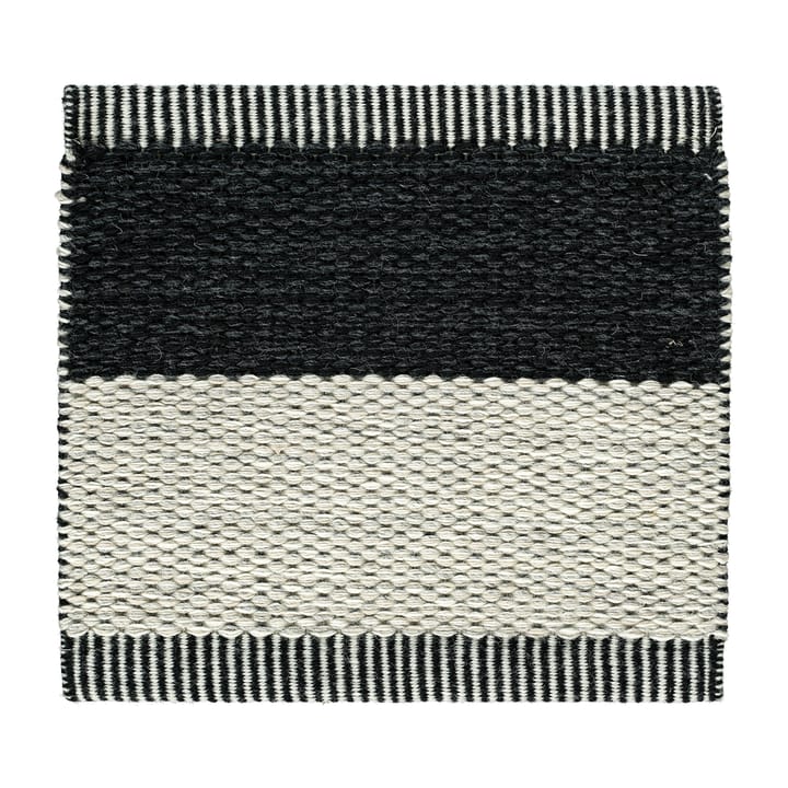 Wide Stripe Icon rug 160x240 cm - Midnight black - Kasthall