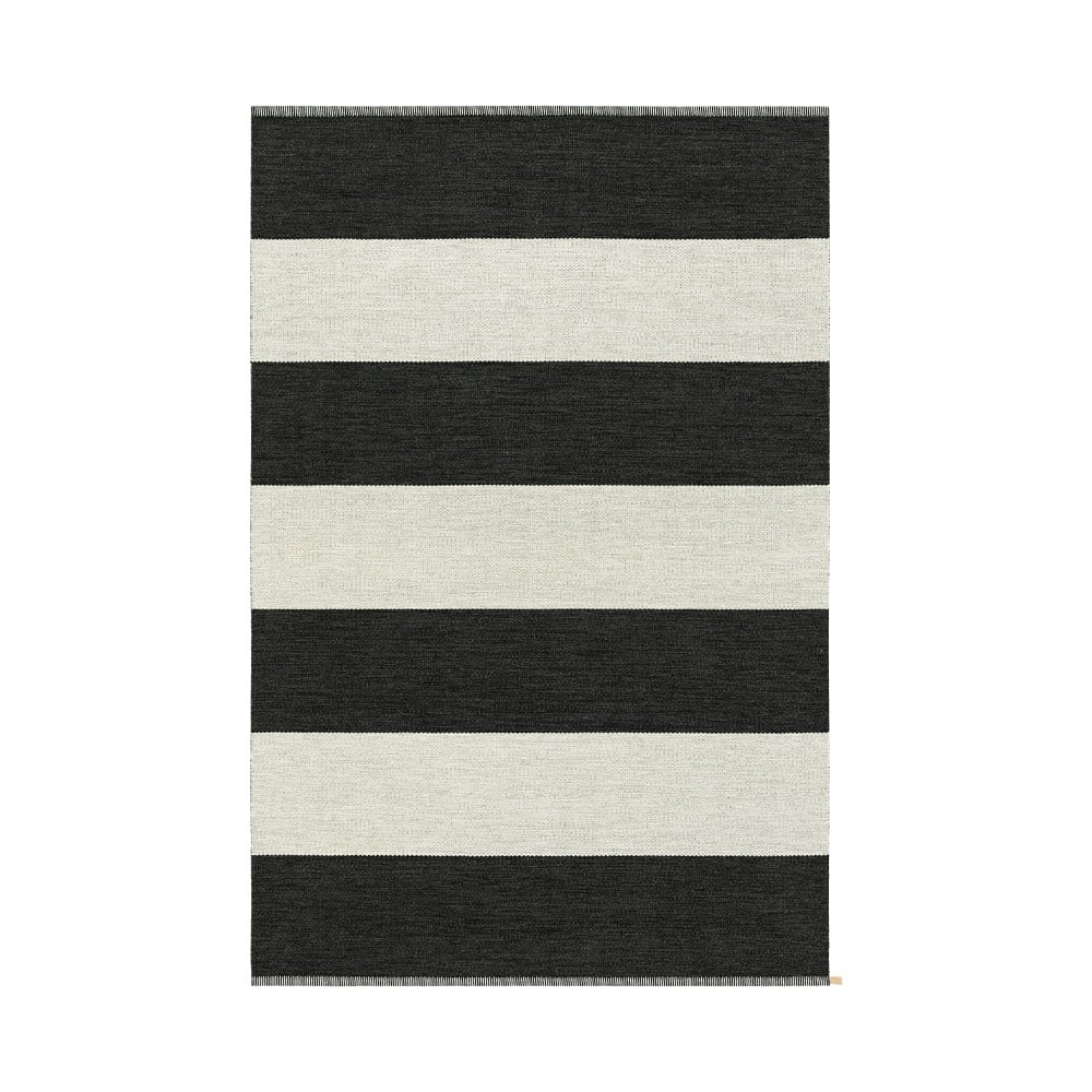 Kasthall Wide Stripe Icon rug Midnight black 554 300x200 cm