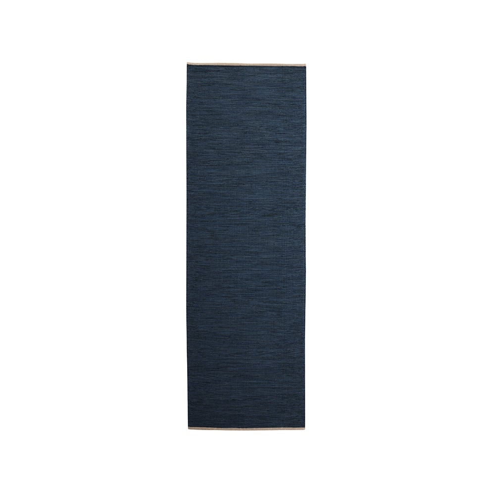 Kateha Allium hallway carpet 80 x 250 cm Deep blue