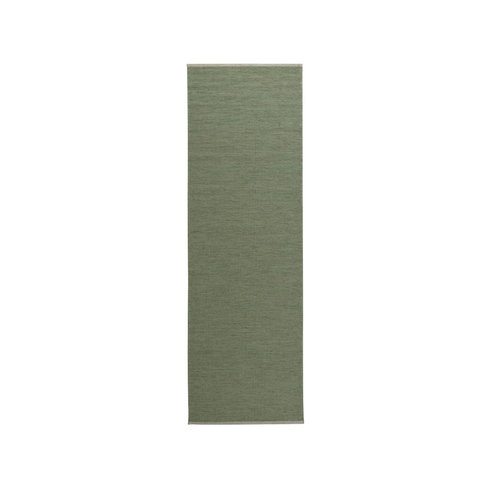 Kateha Allium hallway carpet 80 x 250 cm Willow green