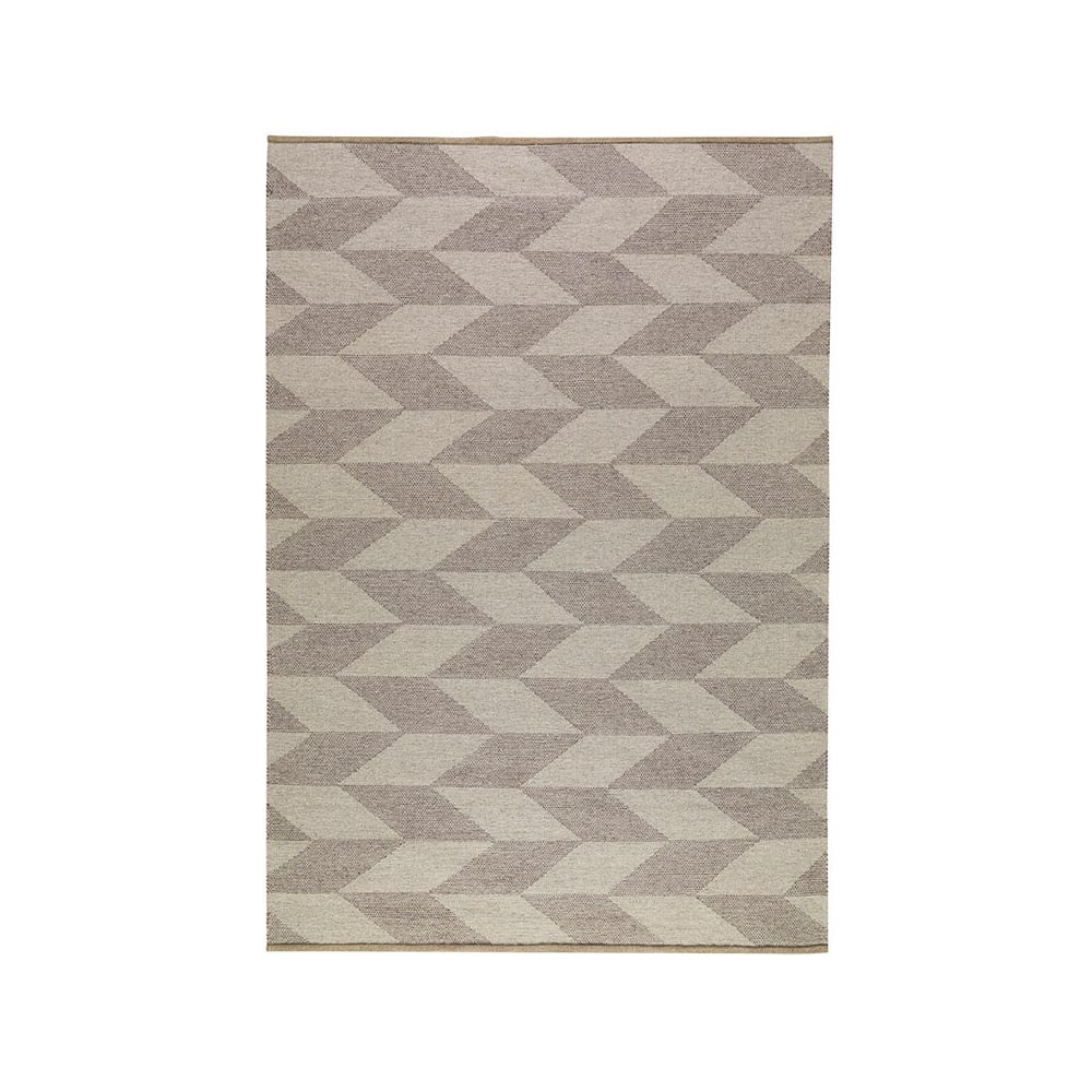 Kateha Herringbone Weave rug Light beige, 170x240 cm