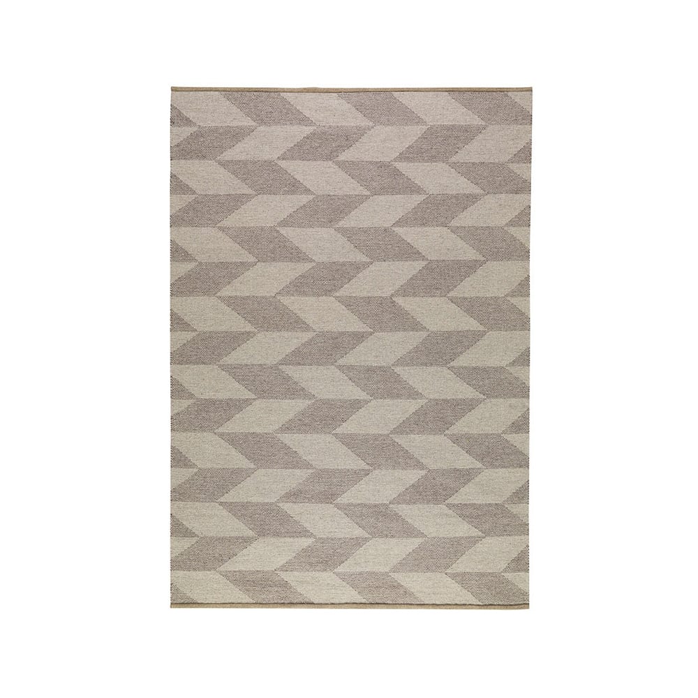 Kateha Herringbone Weave rug Light beige, 200x300 cm