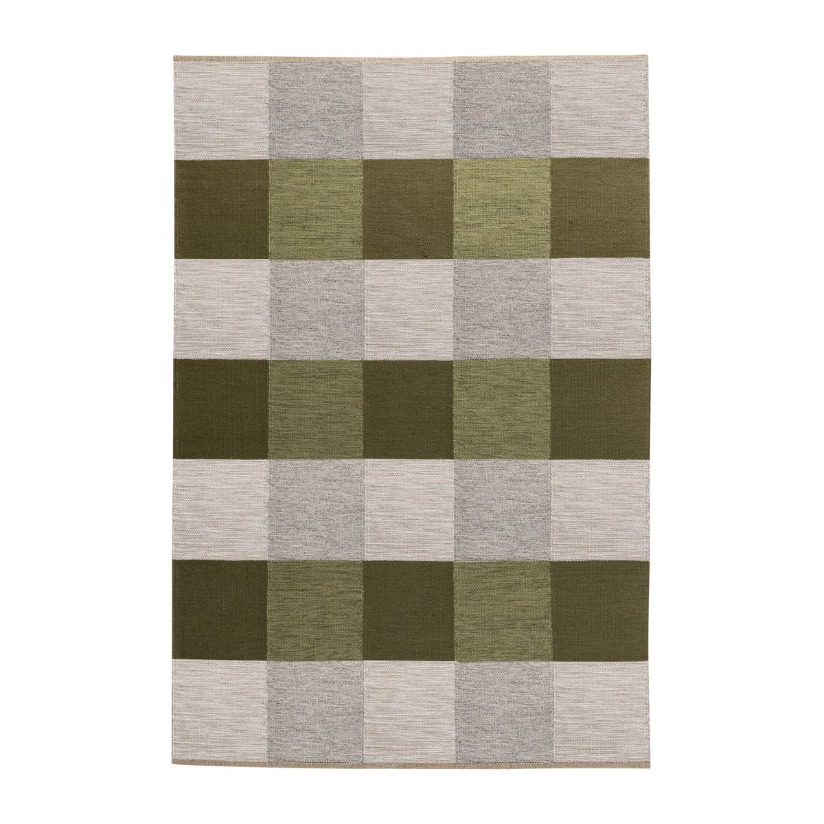 Kateha Night and Day handwoven rug 170x240 cm Green 170x240 cm