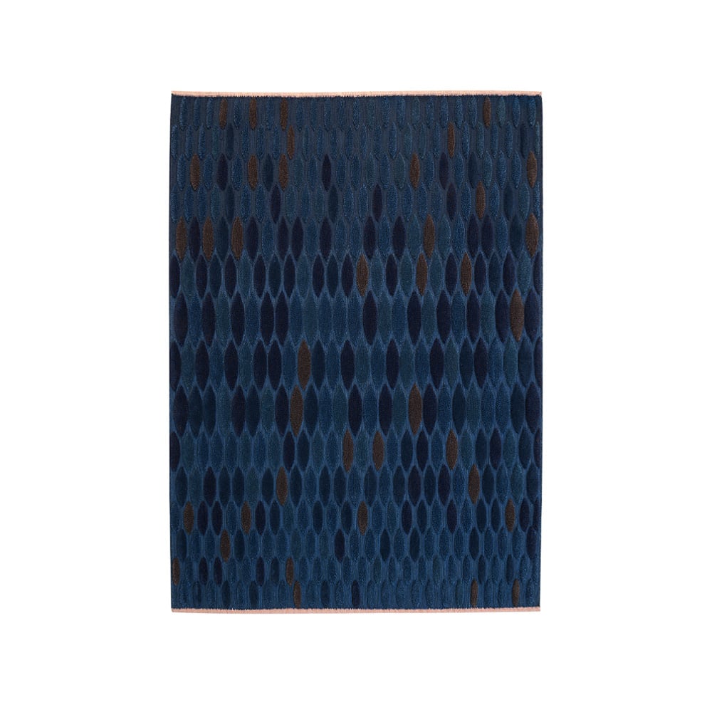 Kateha Pond Flossa rug Midnight, 200x300 cm