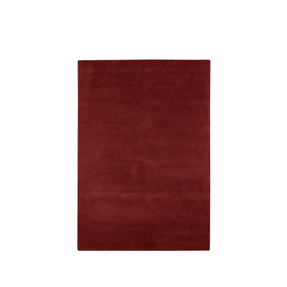 Kateha Sencillo rug Dark red, 170x240 cm