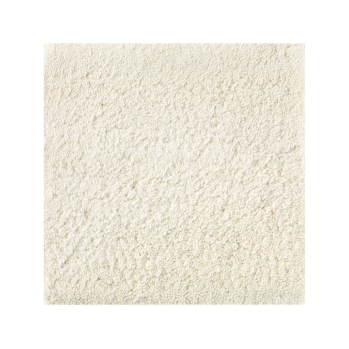 Sencillo rug round, White, 220 cm Kateha