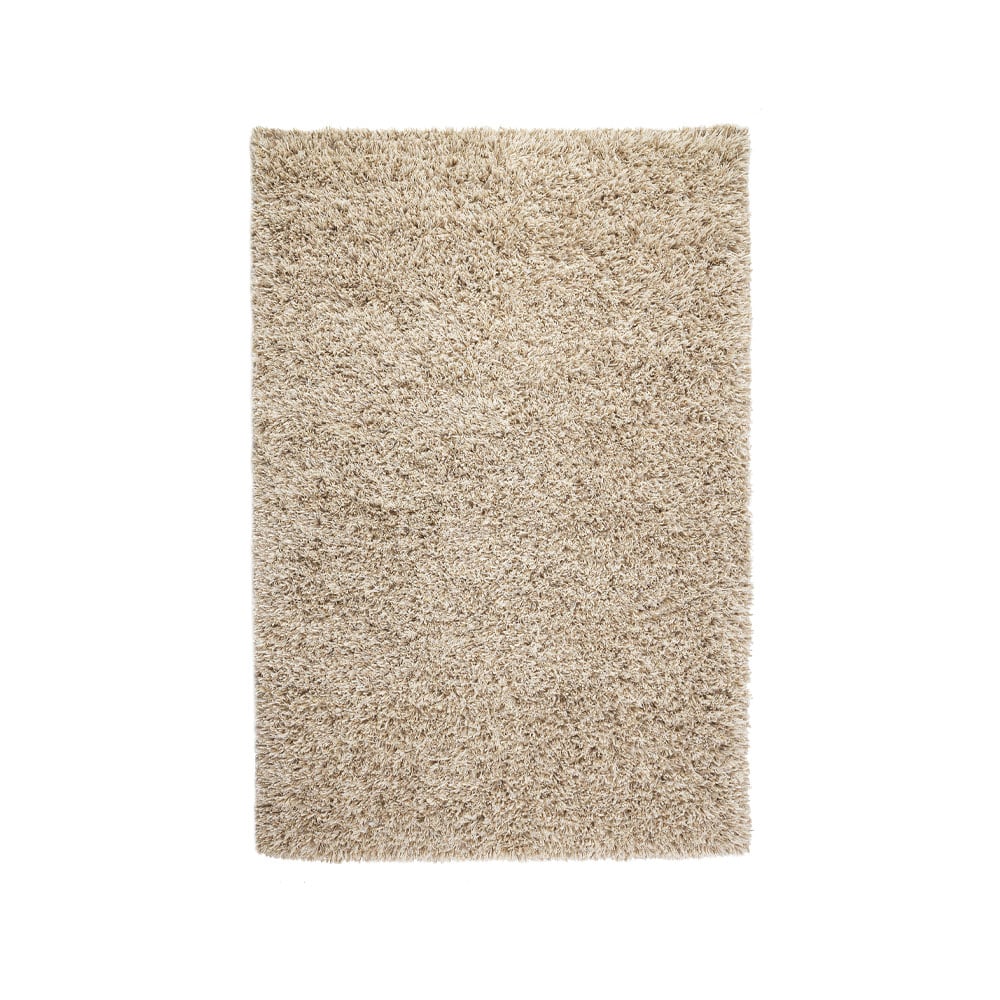 Kateha Shaggy rug White/beige, 170x240 cm