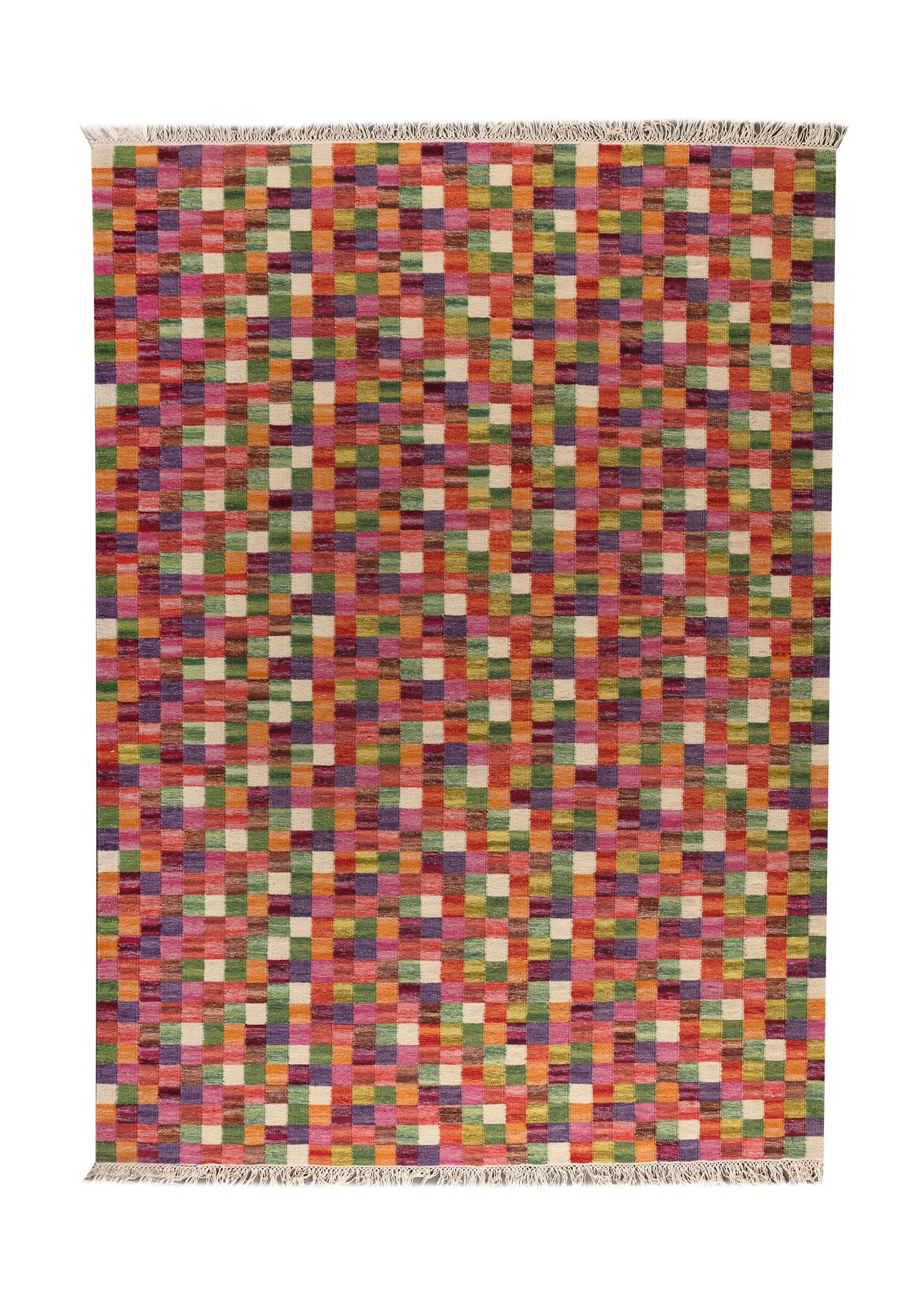 Kateha Small box handwoven rug multi 300x200