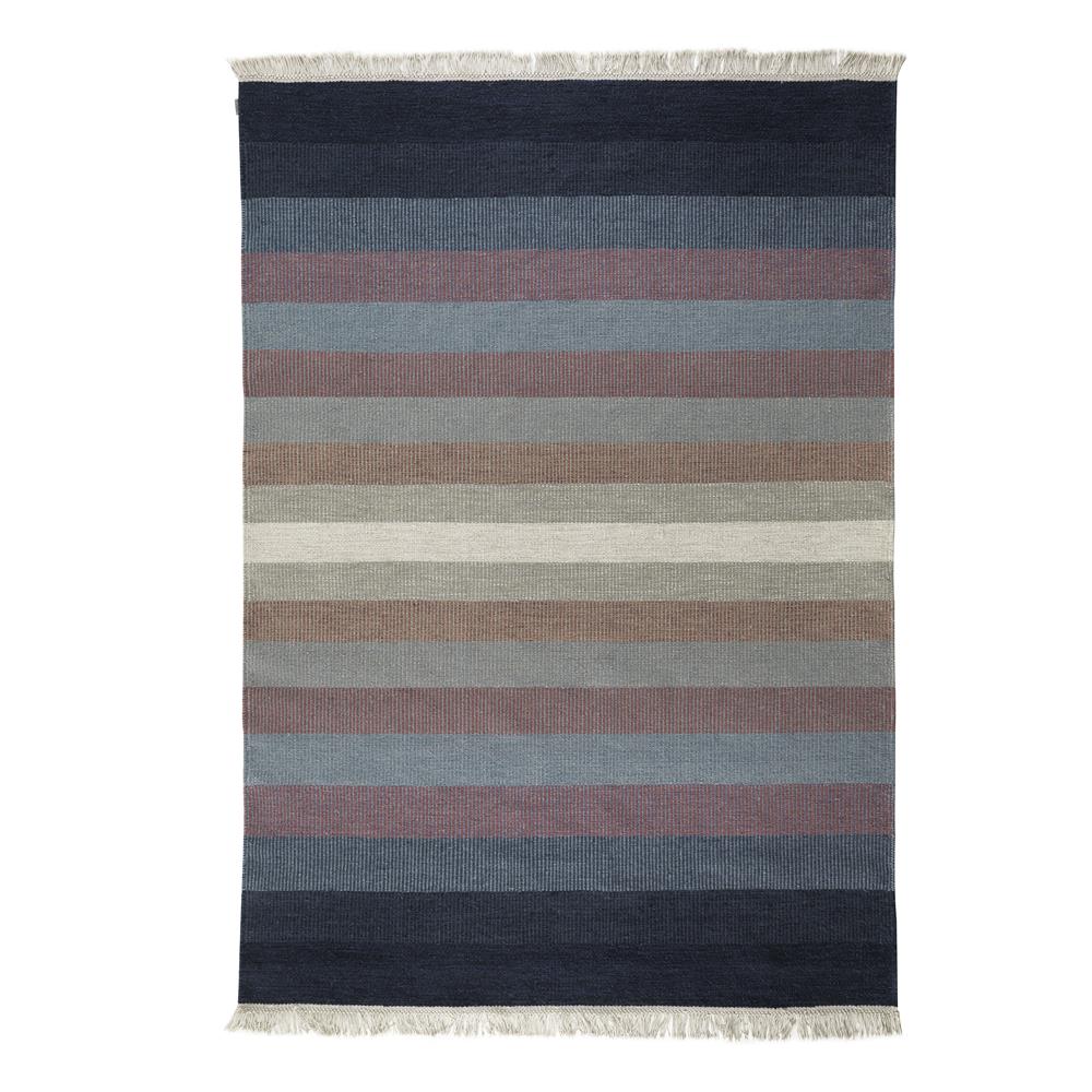 Kateha Tofta Wave rug 80x250 cm blue