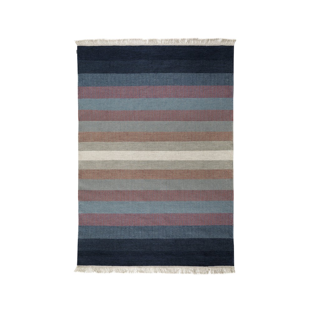 Kateha Tofta wave rug Blue, 170x240 cm