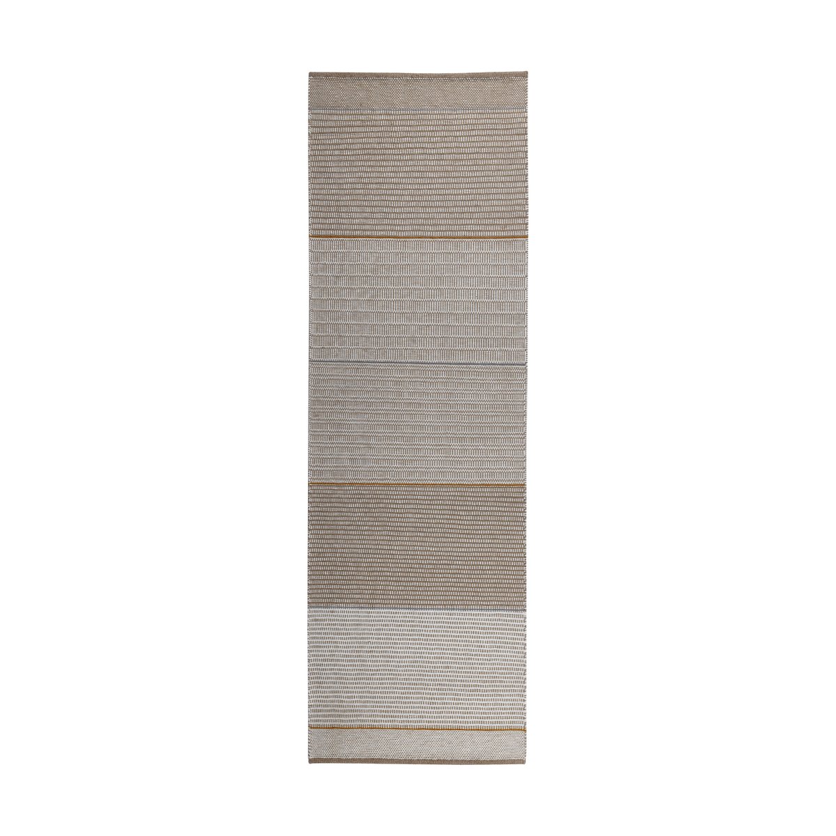 Kateha Tribulus Three hallway rug Beige, 80x250 cm