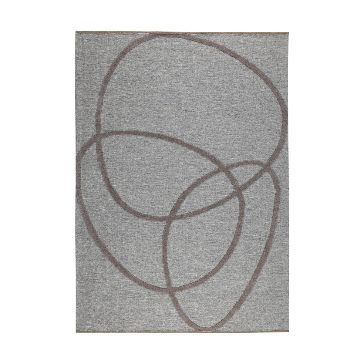 Kateha Verbena wool rug Brown, 200x300 cm