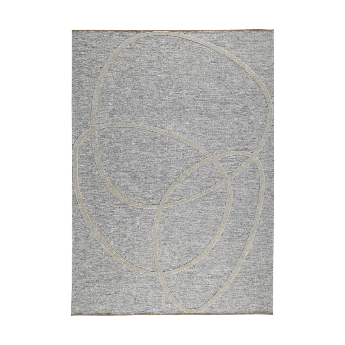 Kateha Verbena wool rug White, 170x240 cm