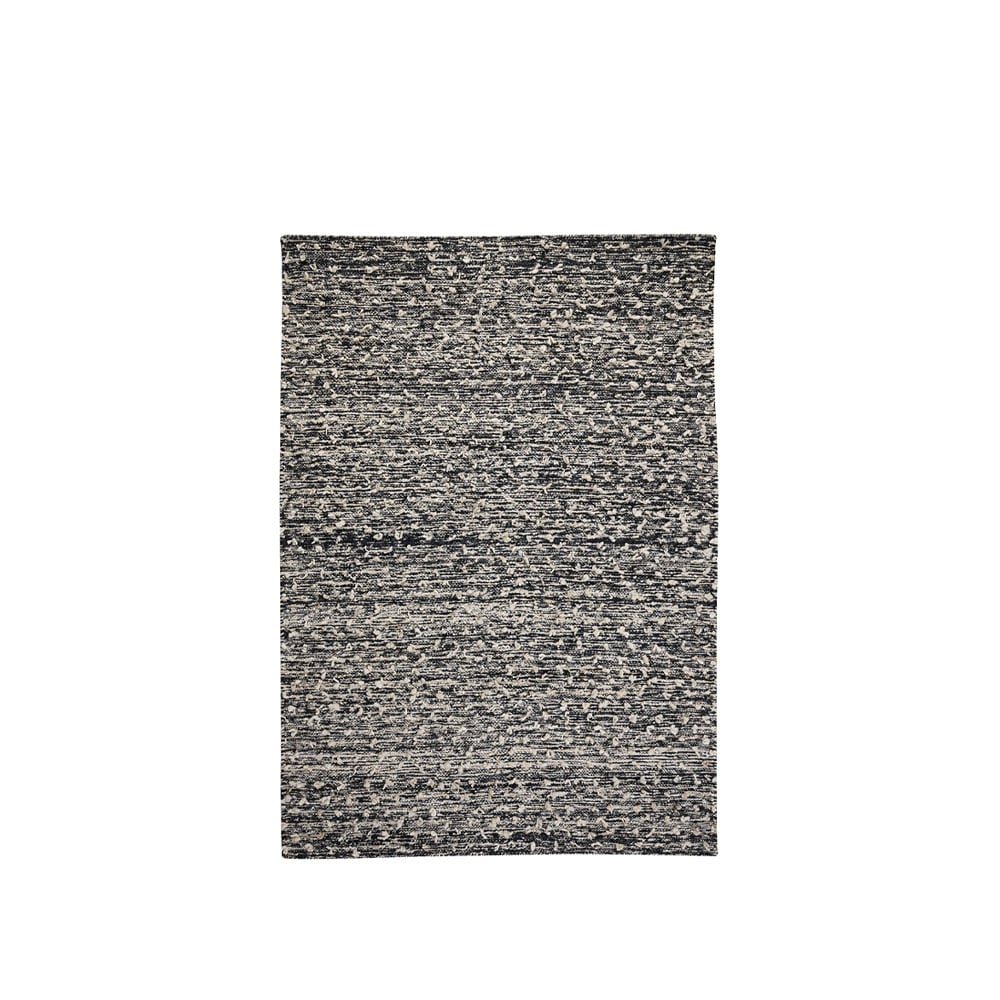 Kateha Woolly rug Black/white, 170x240 cm