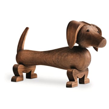 Kay Bojesen dog 18,5 cm - Walnut - Kay Bojesen Denmark