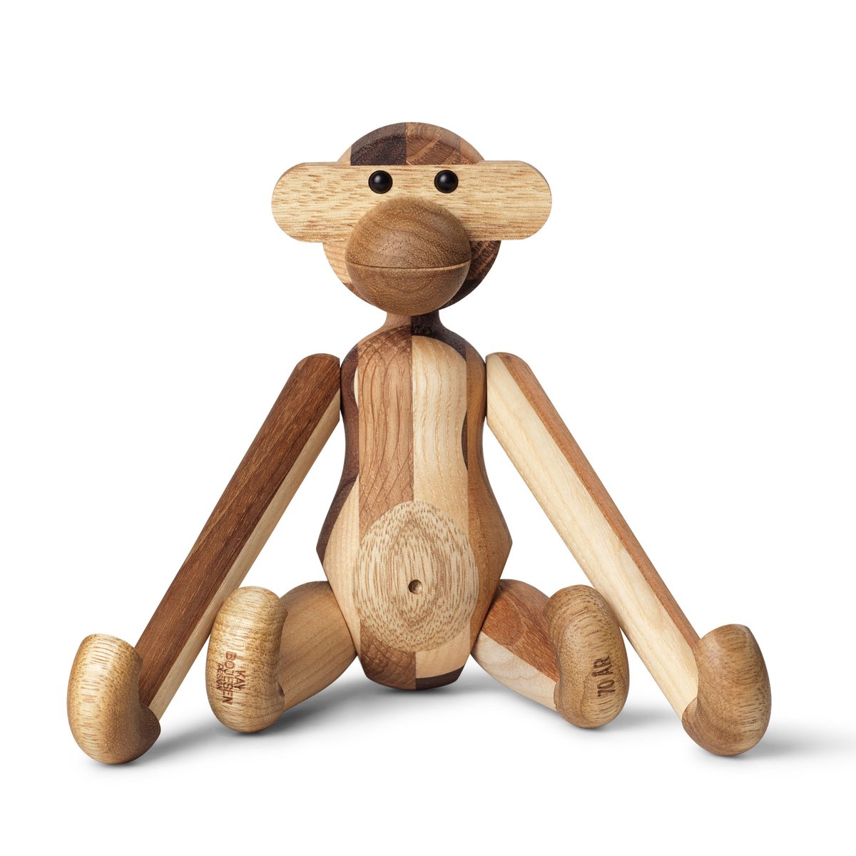 Kay Bojesen Denmark Kay Bojesen monkey anniversary edition mixed wood Small