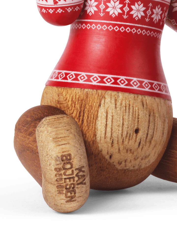 Kay Bojesen monkey mini Christmas Jumper 2024, Teak-Limba Kay Bojesen Denmark