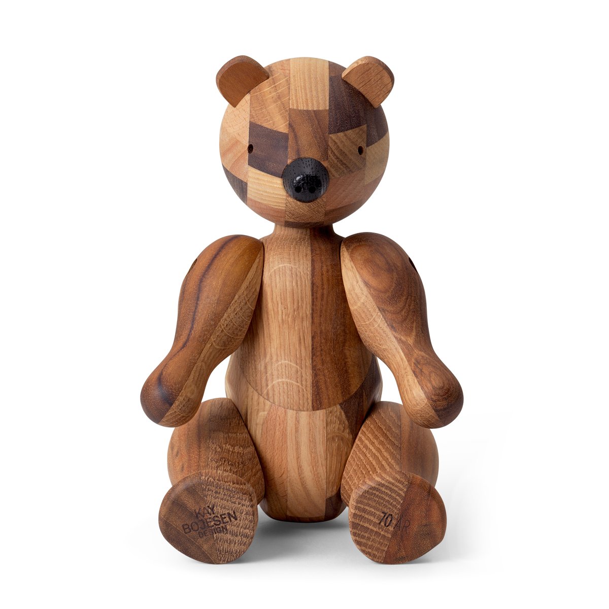 Kay Bojesen Denmark Kay Bojesen wooden bear anniversary edition mixed wood Medium