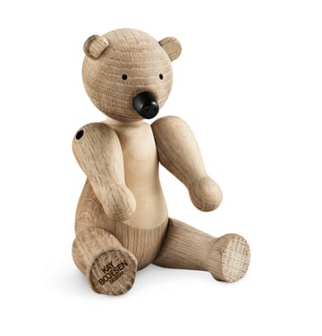 Kay Bojesen wooden bear Liliput - Untreated oak, untreated maple - Kay Bojesen Denmark