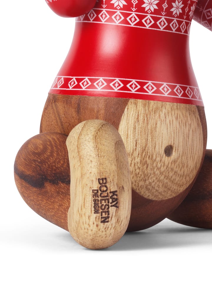 Kay Bojesen monkey small Christmas Jumper 2024, Teak-Limba Kay Bojesen